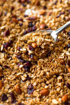 Cranberry granola